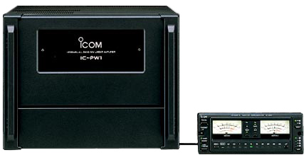 ICOM HF/50 MHz ALL BAND 1 kW LINEAR AMPLIFIER (Front)